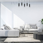 Lampa Wisząca DANTE, MLP7361, czarny/chrom, 5x8W LED GU10