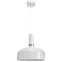Nowoczesna lampa wisząca MALMO WHITE/CHROME 1xE27 MLP6202