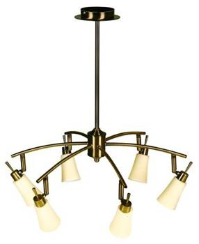 Lampa sufitowa Candellux 36-87044 Kroton 6X40W G9 patyna