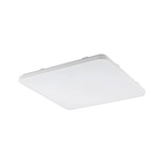 Plafon lampa sufitowa AGNES SQUARE LED 64W biały IP44 szer. 63cm ciepła 3000K