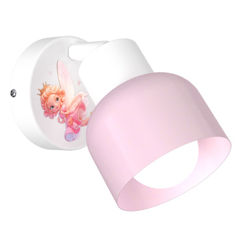 Lampa ścienna do pokoju dziewczynki Księżniczka 1xE27