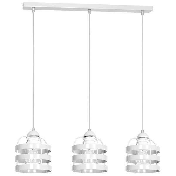 Lampa wisząca LISTWA LARS WHITE 3xE27 MLP792