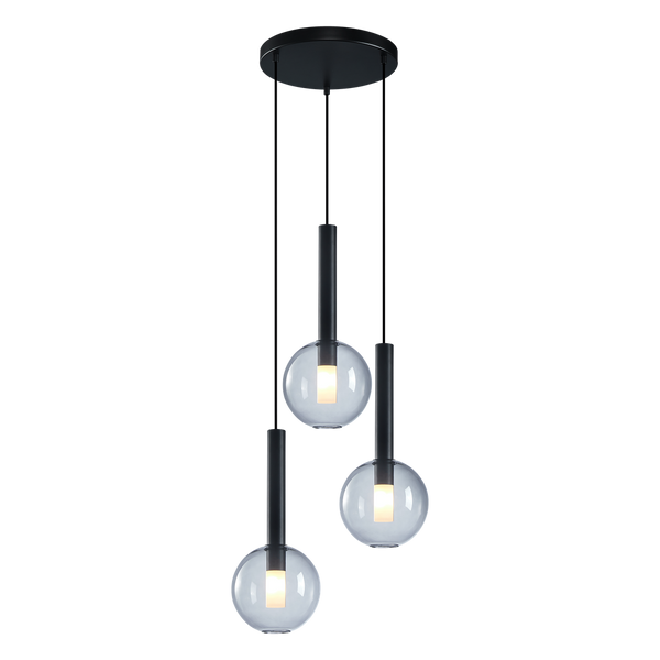 Lampa wisząca NIKO BLACK 3xG9