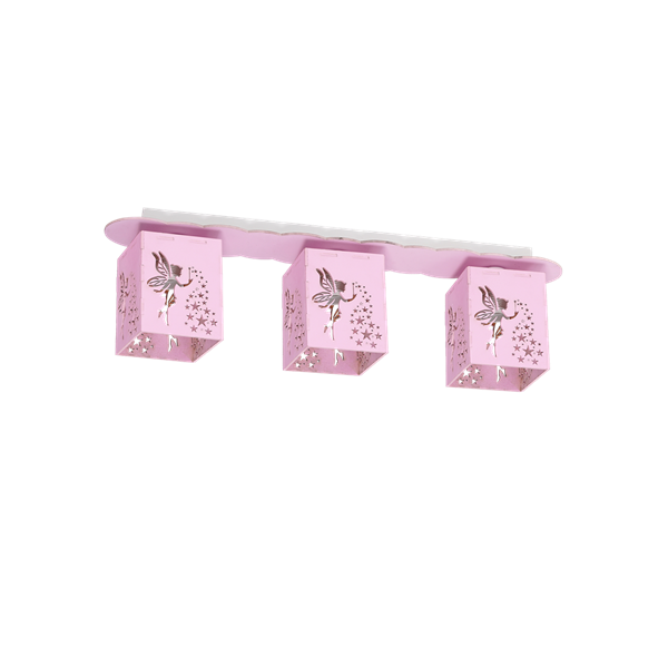 Lampa sufitowa FAIRY PINK 3xE27 MLP6479