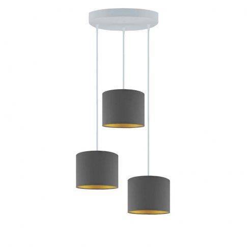  Nowoczesna lampa wisząca Cylinderek Gold