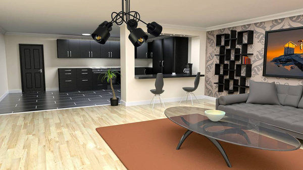 Lampa do pokoju młodzieżowego loft 5