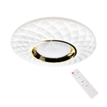Plafon TOKYO GOLD, ML7908, biały/złoty, 24W LED, Ø400 mm + Pilot