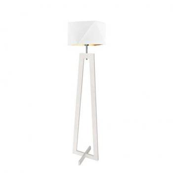 Nowoczesna lampa drewniana BAKU GOLD