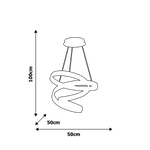 Lampa wisząca ANDROMEDA 45W LED ML5492