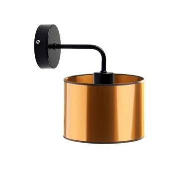 Nowoczesny Kinkiet złoty lub miedzany AURORA MIRROR