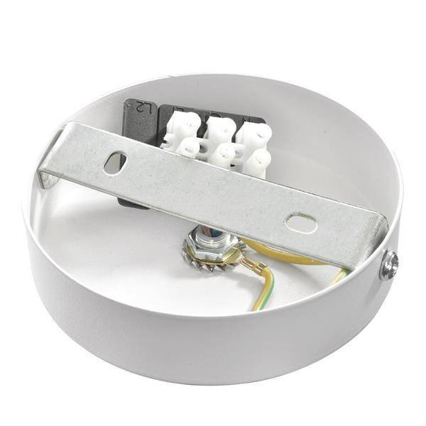Lampa wisząca INDUSTRIALNA LUPO WHITE/GOLD 1xE27 MLP6266