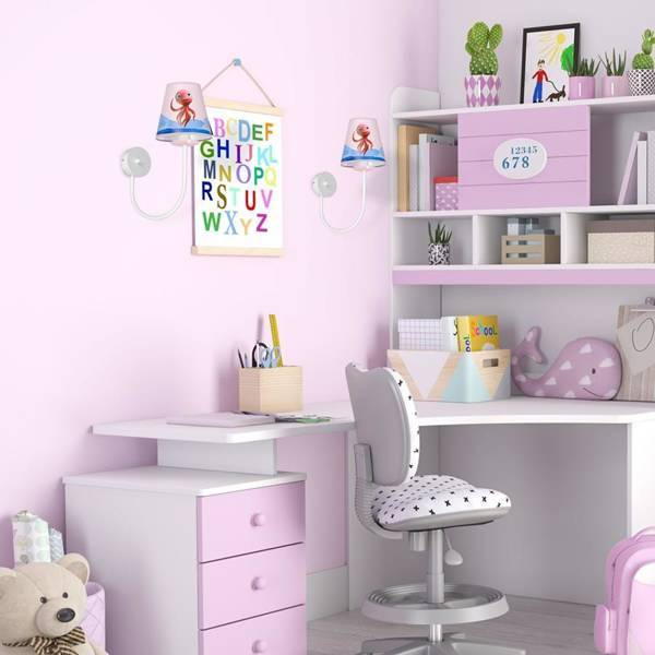 Kinkiet do pokoju dziecięcego OŚMIORNICA LOLA MiniMini 1xE27 