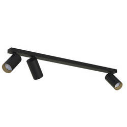 Lampa punktowa listwa natynkowa MONO III dł. 70cm GU10 | czarny złoty
