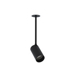 Lampa 1 punktowa podtynkowa MONO SURFACE LONG S 10W GU10 | czarny