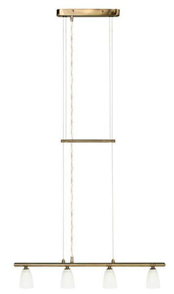 Lampa sufitowa Candellux 34-84432 Parma 4*40W G9 złoto patyna