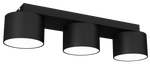Lampa sufitowa listwa DIXIE BLACK 3x GX53 szer. 34m | czarny