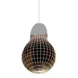 Lampa wisząca żarówka 3D LED