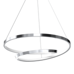 Lampa wisząca LUCERO, ML7949, chrom, 48W LED, barwa neutralna 4000K