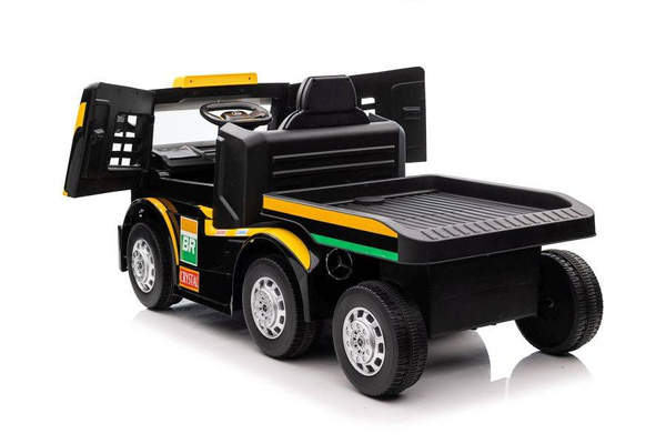 Auto Na Akumulator Mercedes + Naczepa XMX622B  Zółty LCD
