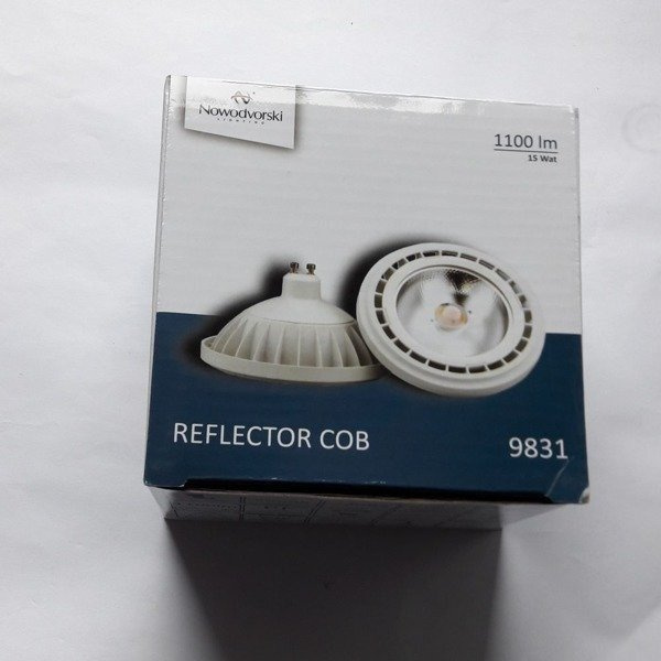 Żarówka LED ES111 / GU10 biała now 9831