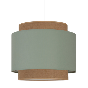 Lampa wisząca do pokoju dziecka w stylu Boho Szałwia 2xE27