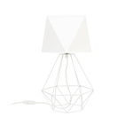 Lampka nocna dla dziewczynki różowa Diament 1XE27 Led 