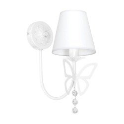 Kinkiet dziecięcy CHARLOTTE biały