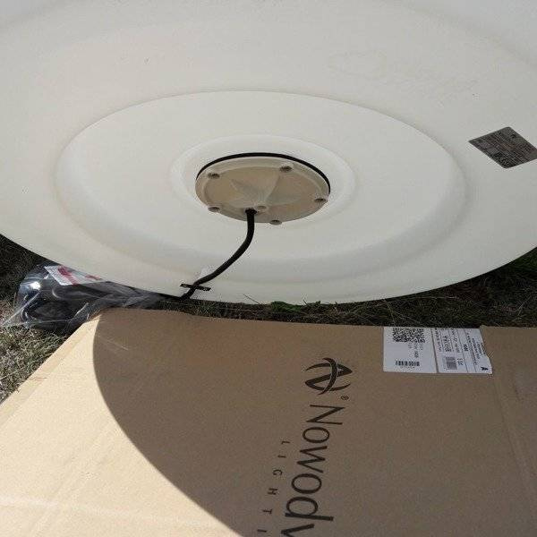 Lampa wisząca kula z pasków LED biały zimny 35W Cansas Candellux 31-43955