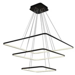 Nowoczesna lampa NIX III LED black 80cm