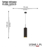 Lampa ELBA GOLD
