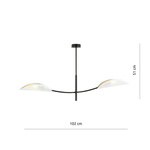 LOTUS 2 WHITE/GOLD