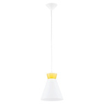 Nowoczesny lampa sufitowa RONI I zółty śr. 23cm