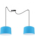 Lampa do pokoju dziecka typu Pająk z kolorowymi abażurami