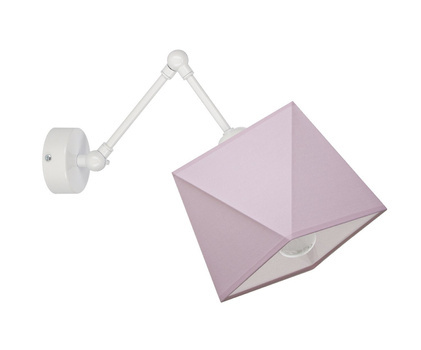 Kinkiet dla dziewczynki różowy na przegubie Diamencik 1