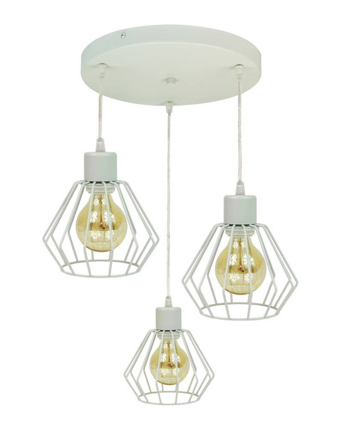  Nowoczesna lampa wisząca plafon okrągły DIAMENT