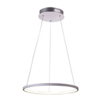 Lampa biała LED ring wisząca okrągła 18W 4000K Lune Candellux 31-64639  