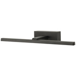 Kinkiet nad lustro VAN GOGH LED Black S 45,5cm