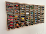 Półka na resoraki Hot Wheels drewniana organizer do pokoju dziecka 72SZ