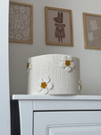 Lampa wisząca do pokoju dziewczynki w stylu Boho Kwiatki 30 cm