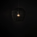 Lampa wisząca HAITI S śr. 43cm E27 | czarny