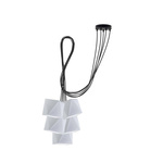 Lampa sufitowa do pokoju dziecka kolorowe abażury Świetlisty Diamencik 5xE27