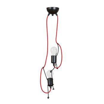 Lampa do pokoju młodzieżowego czarna Bobi 2