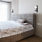 Stylowy Kinkiet SIRIO 2xG9  | Czarny