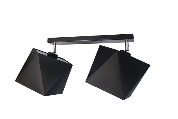 Lampa sufitowa dla dziecka czerwone abażury regulowana 2-punktowa Diament 2xE27 Led 