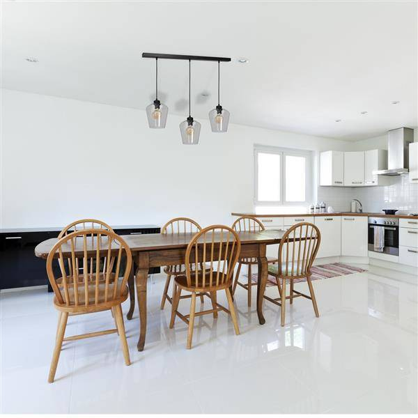 Nowoczesna lampa wisząca listwa SANTIAGO CLEAR MLP6608