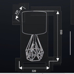 Lampa stołowa TRIANGOLO