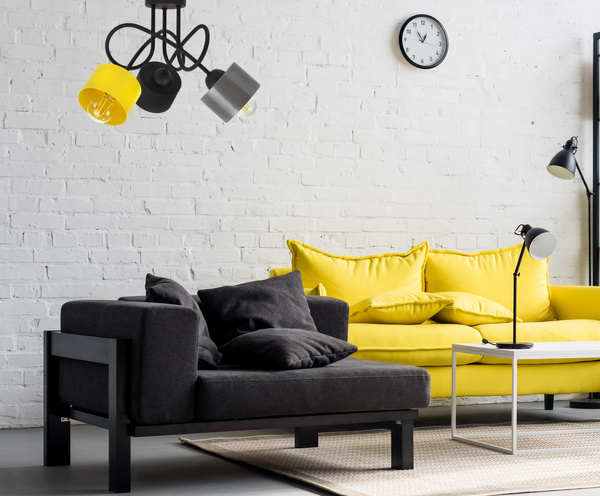 Lampa sufitowa do pokoju dziecka kolorowa Zaczarowany Kubeczek 3xE27 Led 