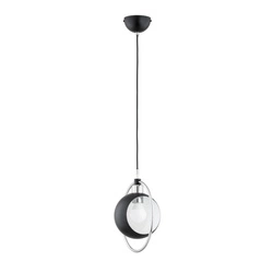 Lampa wisząca ALFA OLIMPIA CZARNA 1xE27 29cm | 61206