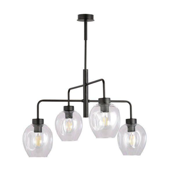 LUKKA 4 BLACK/TRANSPARENT