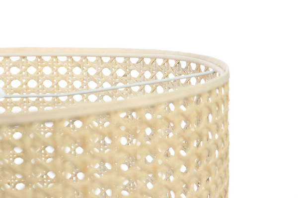 Lampa w stylu Boho Rotang z naturalnego ratanu- średnica 40 cm 